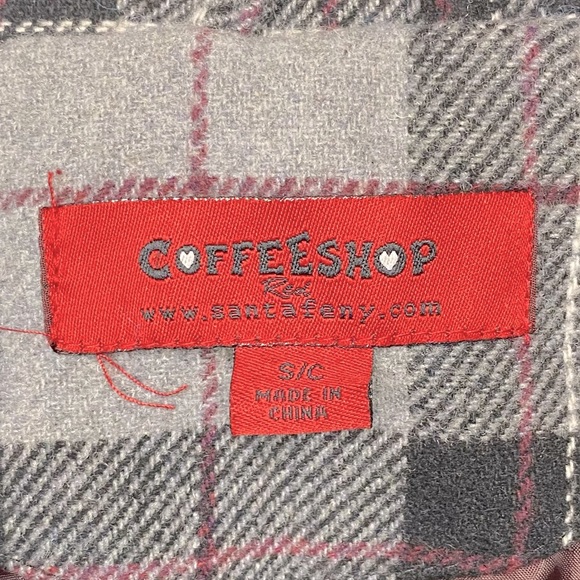 Coffee Shop | Pea Coat | S | Gray & Black - Picture 6 of 8
